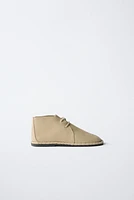 ZARA TIMELESS - LEATHER LACE-UP SHOES