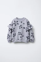SWEAT IMPRIMÉ FLEURS