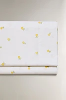 MIMOSA PRINT COTTON FLAT SHEET