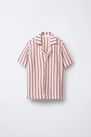 STRIPED KNIT SHIRT