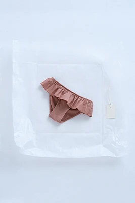 ZARA TIMELESS - RUFFLED SWIM BOTTOMS