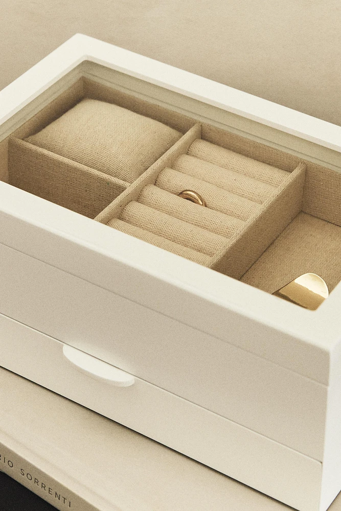 BOÎTE À BIJOUX LAQUÉE TIROIR