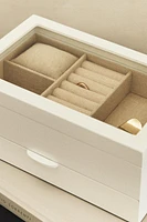 BOÎTE À BIJOUX LAQUÉE TIROIR