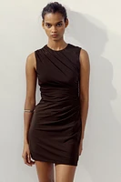 ROBE COURTE DRAPÉE