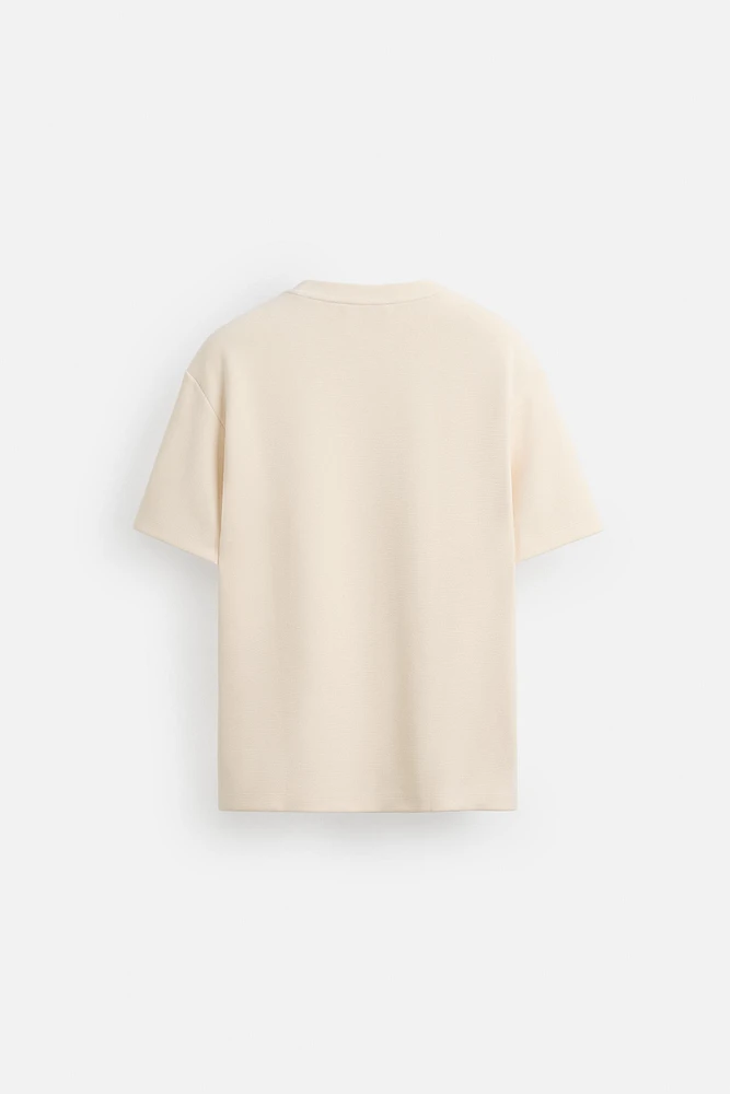 COMPACT PIQUÉ T-SHIRT