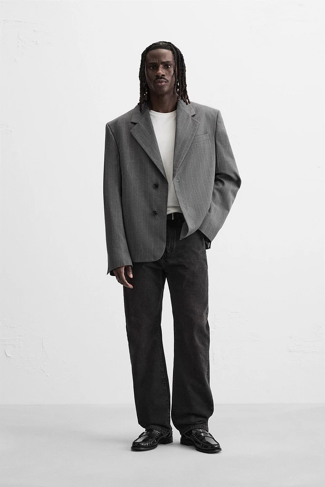 PINSTRIPE BLAZER