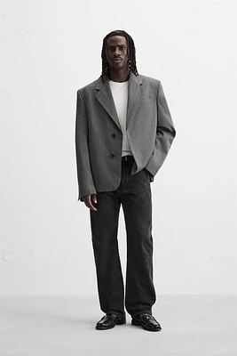 PINSTRIPE BLAZER