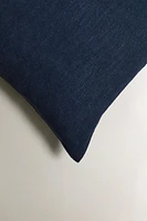 HOUSSE DE COUSSIN UNIE LIN