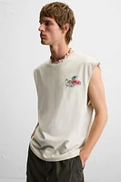 PRINTED TANK TOP
