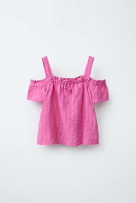 OFF-THE-SHOULDER TOP