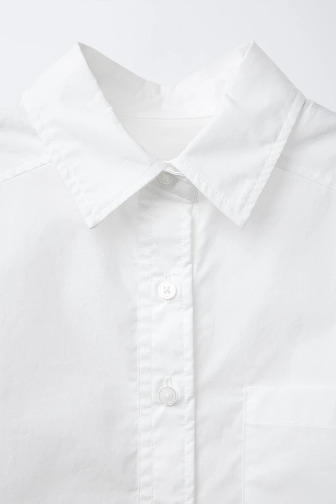 CHEMISE EN POPELINE