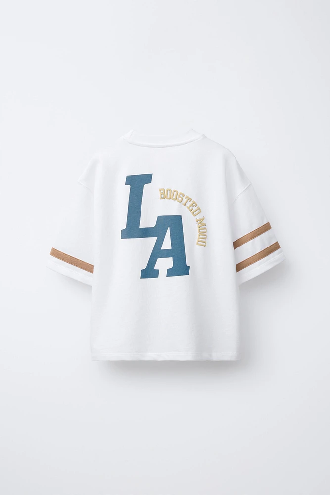 TEXT PRINT T-SHIRT