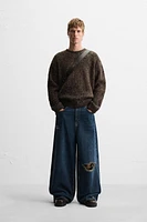PIXELATED JACQUARD SWEATER