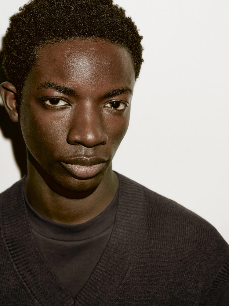 Linen blend knit vest - Limited Edition