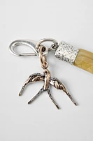 COMBINATION HORN CHARM KEYCHAIN KATE MOSS X ZARA
