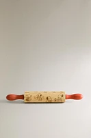 ROULEAU À PÂTISSERIE BOIS ENFANT RELIEFS PEANUTS™