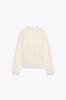 GILET EN MAILLE JACQUARD