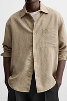CHEMISE FLUIDE À POCHE
