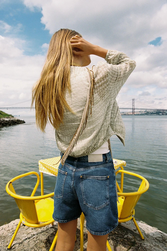 FLOWY ORGANZA JACKET