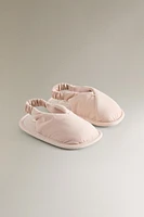CHILDREN’S TECHNICAL FABRIC MULE SLIPPERS