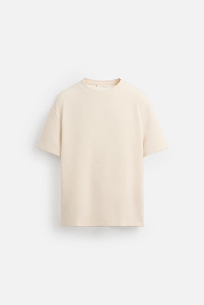 COMPACT PIQUÉ T-SHIRT