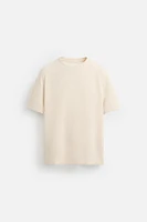 COMPACT PIQUÉ T-SHIRT