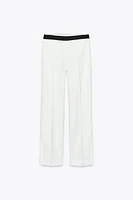 PANTALON TAILLE COMBINÉE
