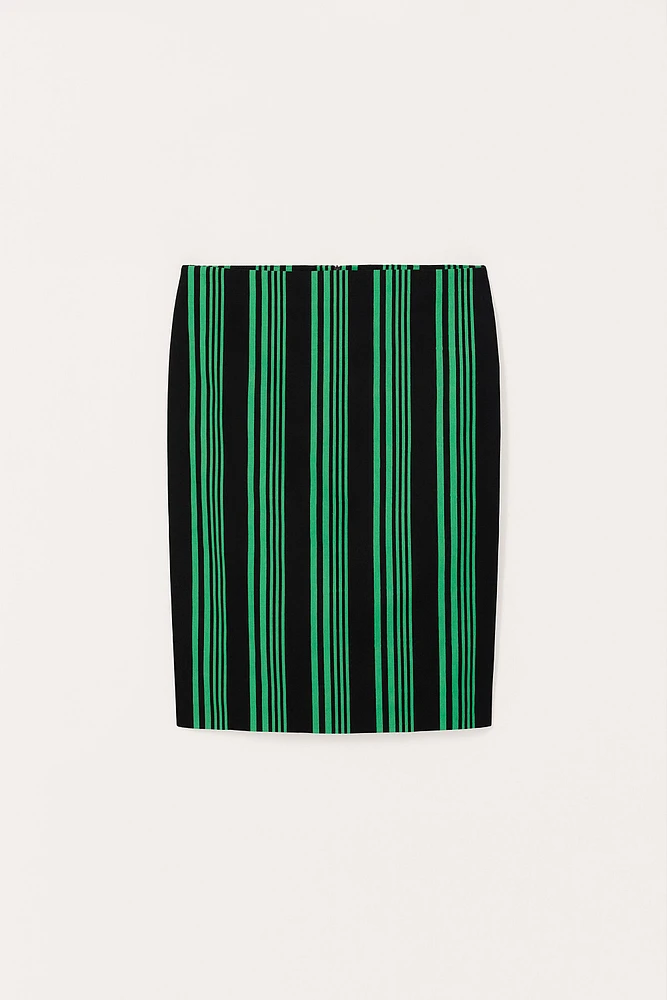 STRIPED STRAIGHT SKIRT LIMITED EDITION