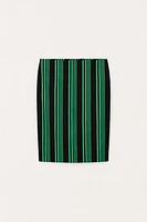 STRIPED STRAIGHT SKIRT LIMITED EDITION