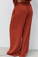 RUSTIC WIDE LEG PANTS
