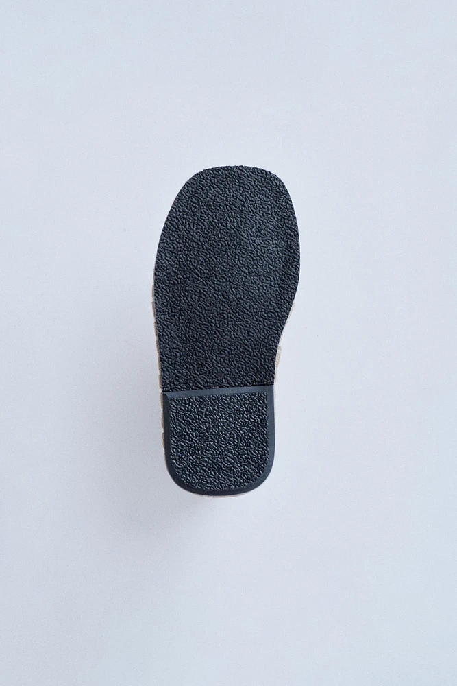 ZARA TIMELESS - LEATHER LACE-UP SHOES