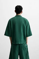 POLO BOXY FIT BRODÉ