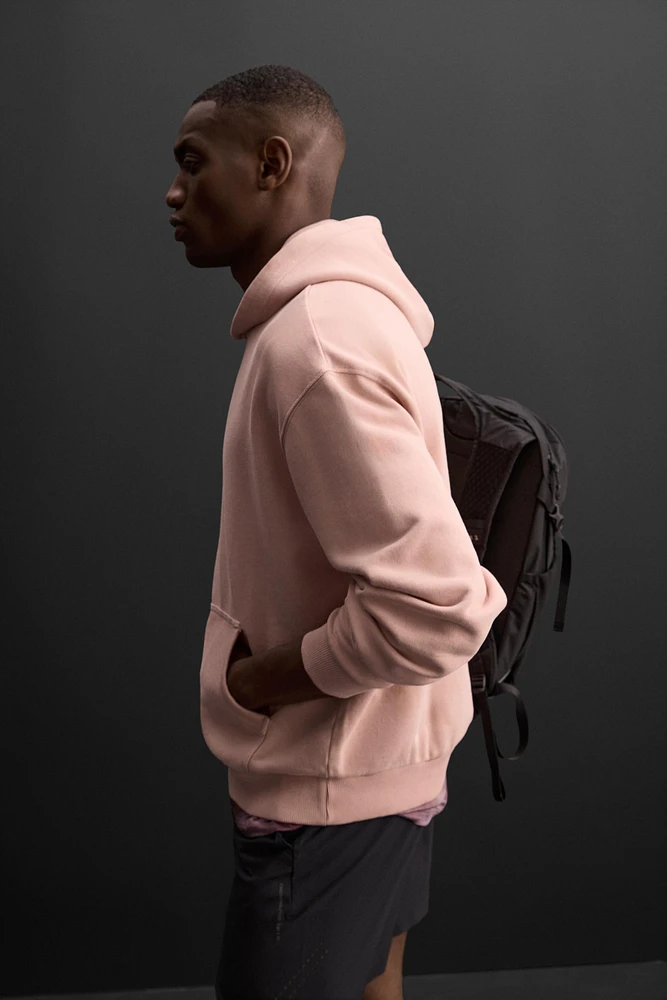 EMBROIDERED HOODIE SWEATSHIRT