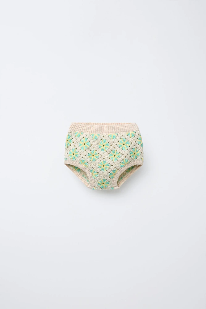 CULOTTE EN MAILLE CROCHET