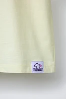 TEXT AND LABEL PRINT T-SHIRT