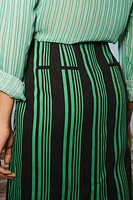 STRIPED STRAIGHT SKIRT LIMITED EDITION