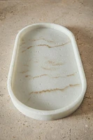 PLATEAU SALLE DE BAIN IMITATION MARBRE