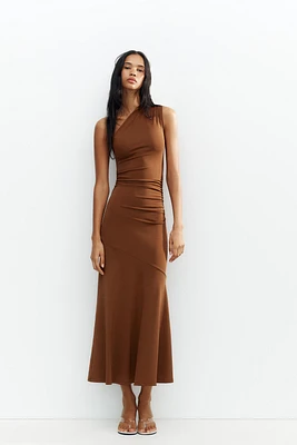 LONG ASYMMETRICAL DRESS