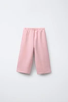 PANTALON DROIT TECHNIQUE AVEC BANDES LATÉRALES