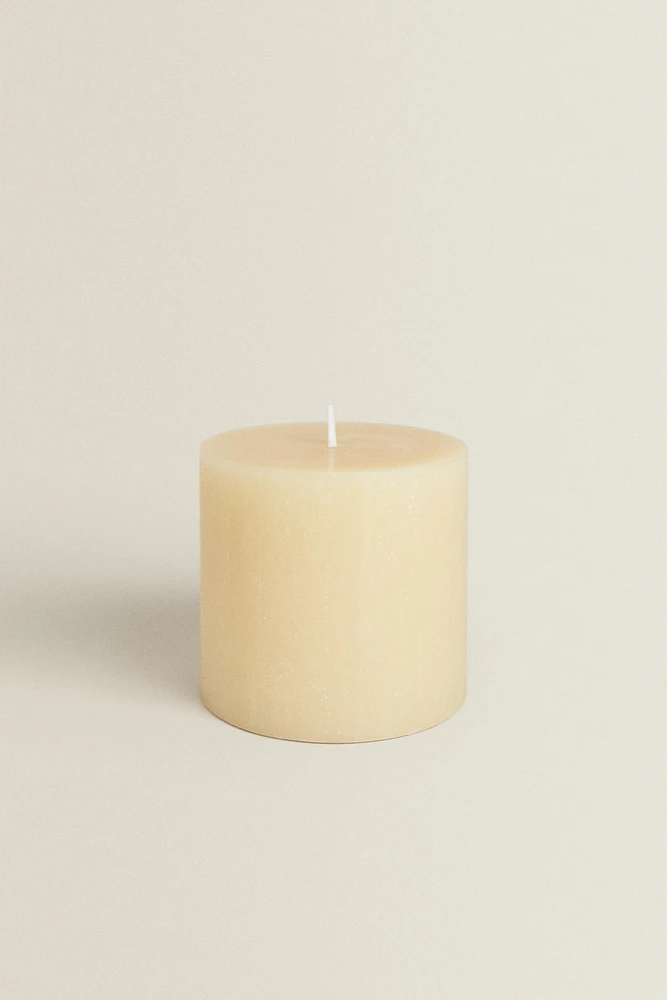 BOUGIE DÉCORATIVE CYLINDRIQUE
