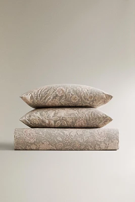 MORRIS & CO. PERCALE COTTON DUVET COVER