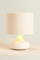 LAMPE DE TABLE BASE CÉRAMIQUE PETIT FORMAT
