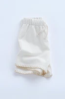 ZARA TIMELESS - TOPSTITCH BERMUDA SHORTS