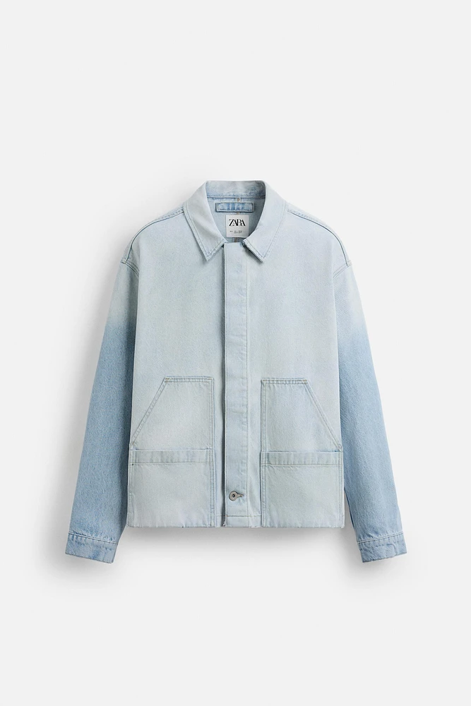 VESTE EN DENIM À POCHES