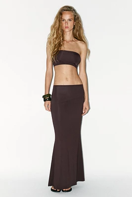 POLYAMIDE BANDEAU TOP