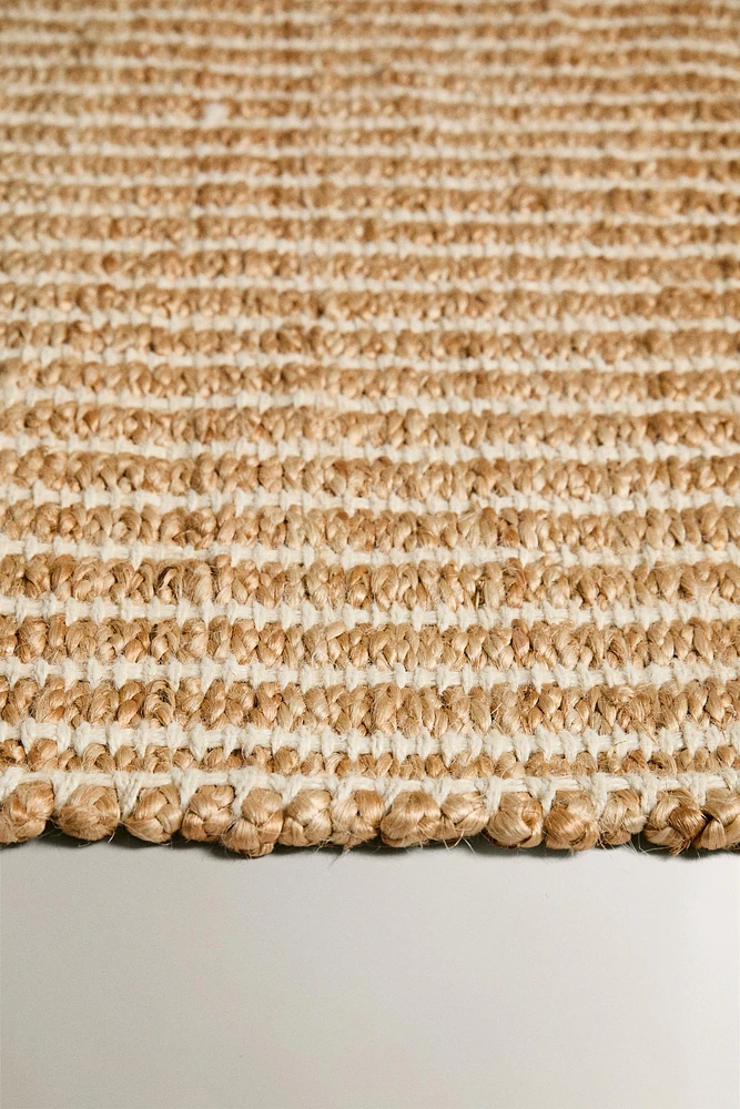 TAPIS ANTIDÉRAPANT JUTE