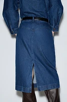 ROBE MI-LONGUE EN DENIM ZW COLLECTION