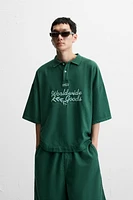 POLO BOXY FIT BRODÉ