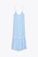 MIDI SLIP DRESS