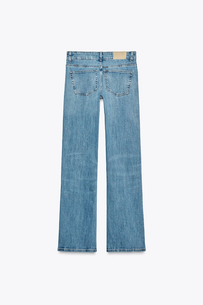 TRF LOW RISE BOOTCUT JEANS